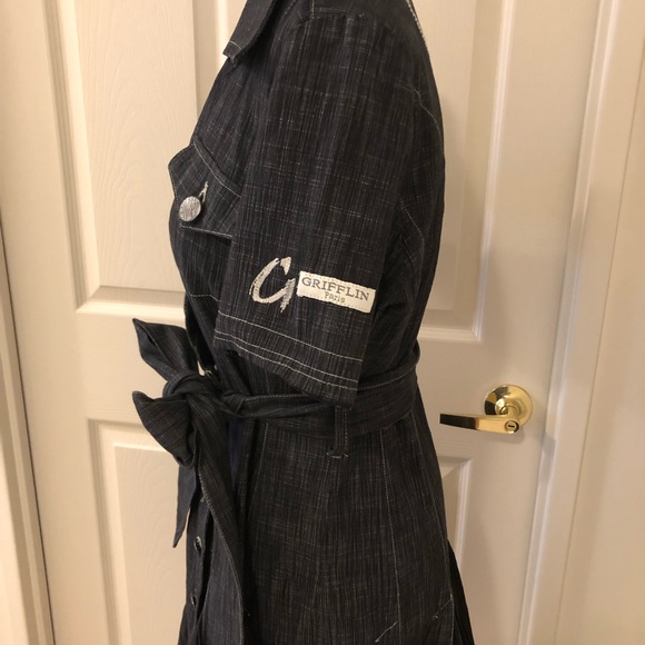 Dark Denim Dress by GRIFFLIN, Paris - Picture 6 of 10